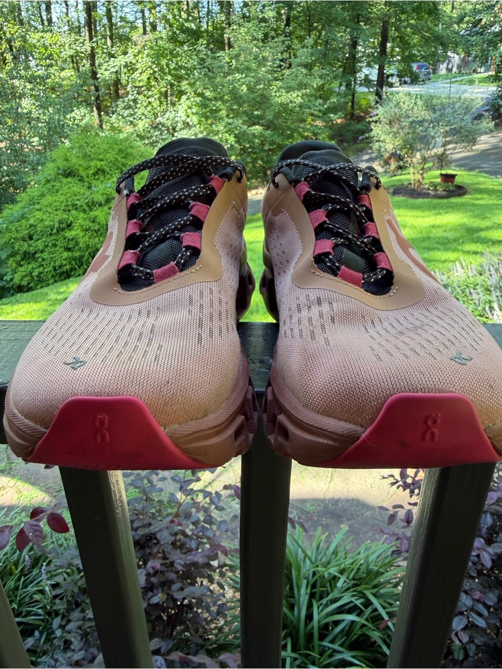 On Running Cloudmonster Rose Pink Women's Athletic Shoes Size 9 - Picture 6 of 16